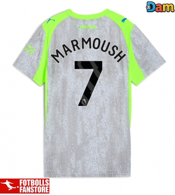 Manchester City Omar Marmoush #7 Tredje Tröja Dam 2025-26 Kortärmad